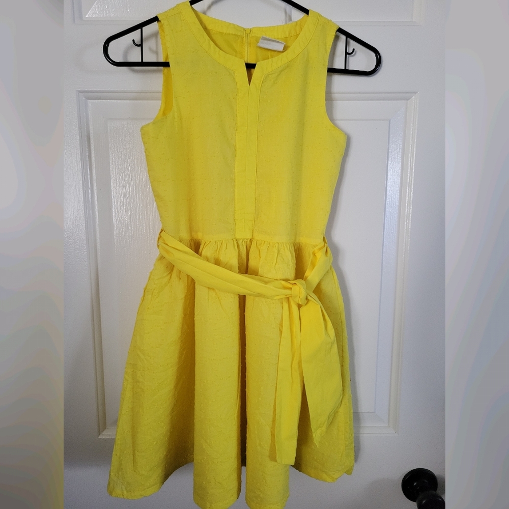 Crazy 8- Yellow summer dress girls size 10
